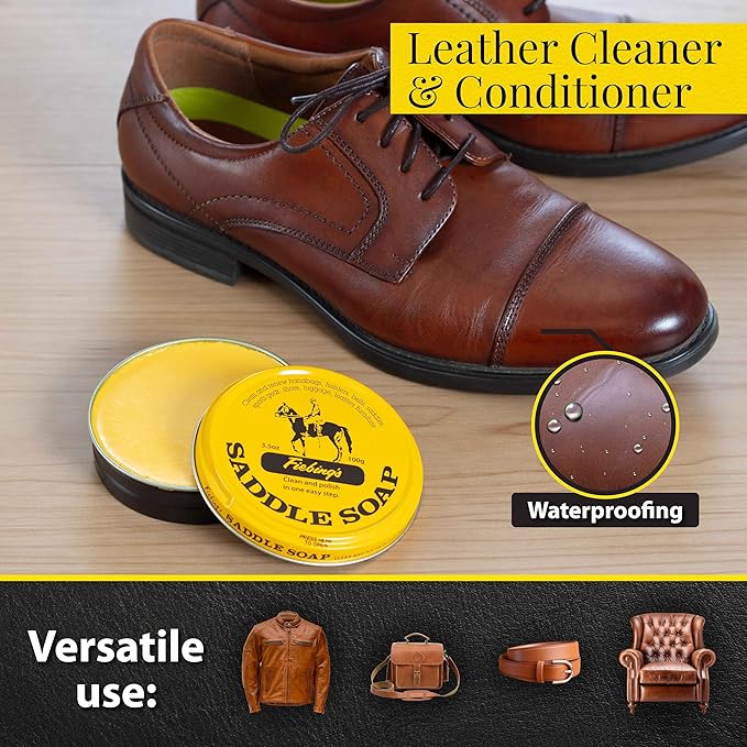 Fiebings Yellow Saddle Soap for Leather
