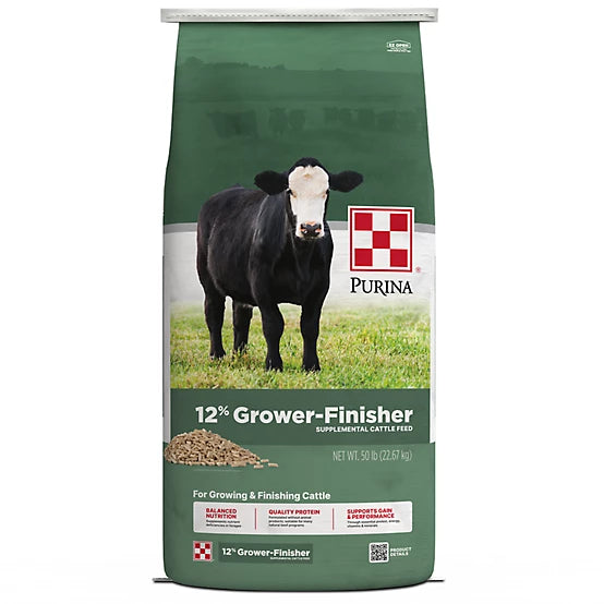 Purina Cattle Grower/Finisher 12, 50 lb