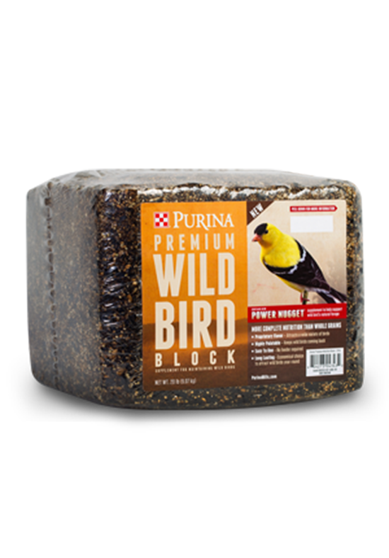 Purina Premium Wild Bird, 20 lb. Block