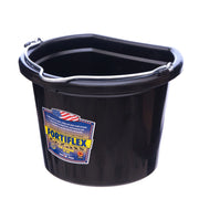 Fortiflex Flatback General Purpose Horse Bucket, 2 gallons