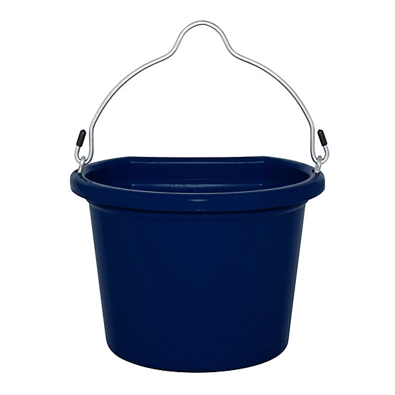 Fortiflex Flatback General Purpose Horse Bucket, 2 gallons