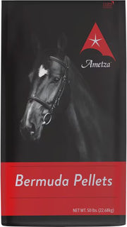 Ametza Bermuda Hay Pelleted Feed, 1/4 Pellet, 50 lb. Bag