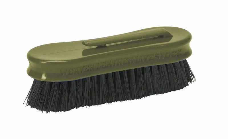 Weaver Livestock Pig Face Brush, Plastic Handle
