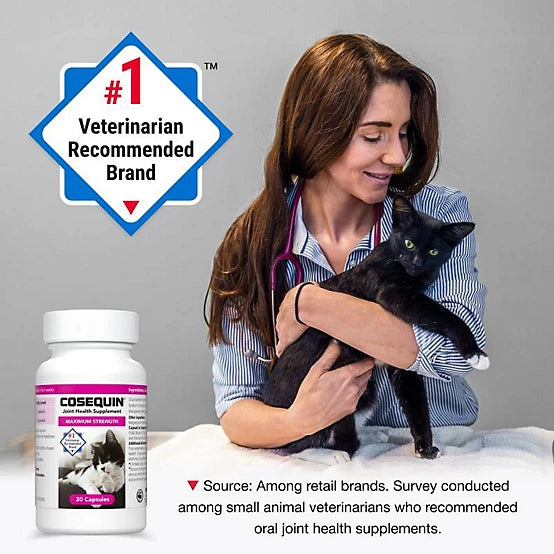 Cosequin Maximum Strength Joint Health Supplement Sprinkle Capsules for Cats