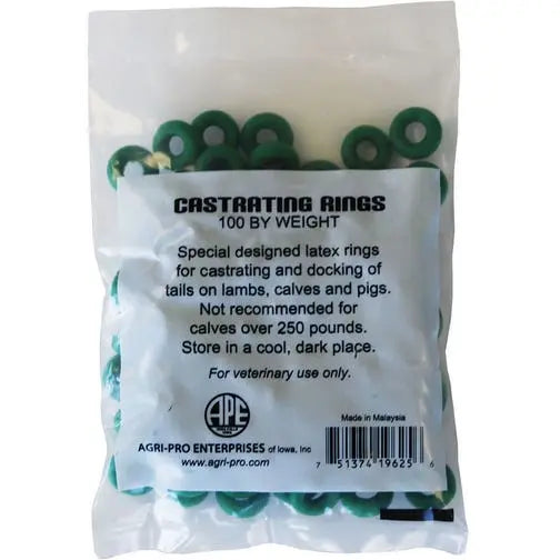 APE Castration Rings, 100 – Tom's Hay Farm