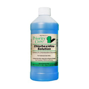 Priority Care Chlorhexidine Solution, 16 fl oz