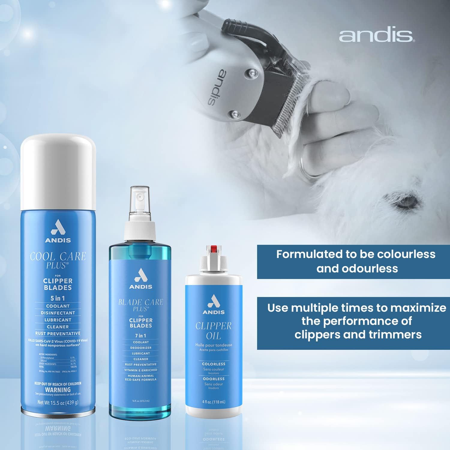Andis Blade Oil for Grooming Clipper, 4 oz