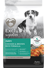 Exclusive Signature Puppy Chicken & Brown Rice Dog Food, 30 lb. Bag