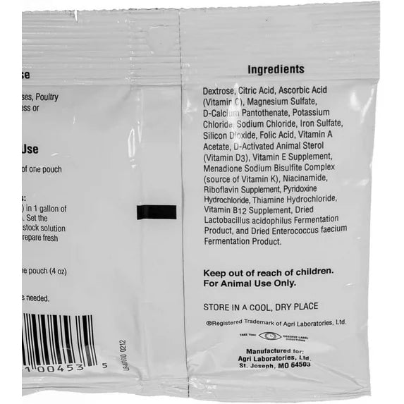 AgriLabs Vitamin & Electrolyte Plus, 4 oz