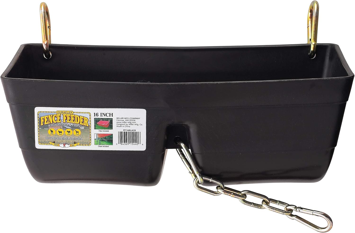Little Giant Plastic Fence Feeder, 16 in