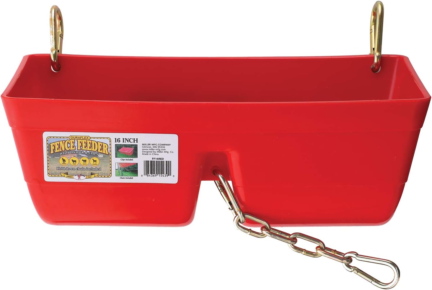 Little Giant Plastic Fence Feeder, 16 in