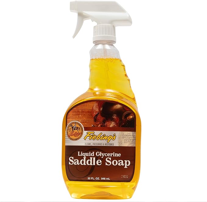 Fiebings Liquid Glycerine Saddle Soap for Leather, 16 oz