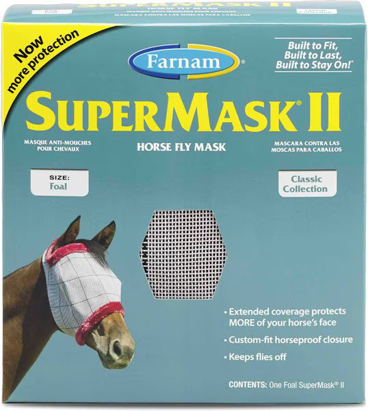 Farnam SuperMask II Horse Fly Mask Classic Collection