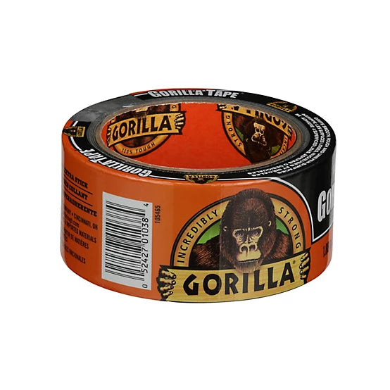 Gorilla 1.88 in. x 10 yd. Duct Tape, Black