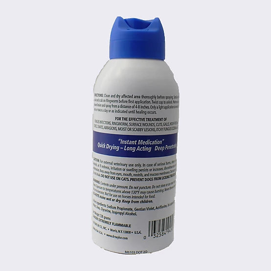 Dr. Naylor Blu-Kote Aerosol Livestock Wound Spray, 5 oz