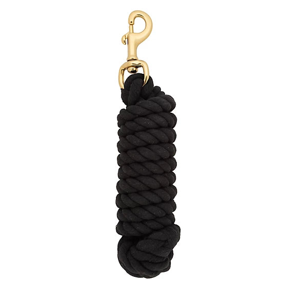 Valhoma Lead Rope w/ Brass Bolt Snap