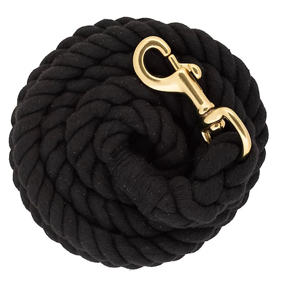 Valhoma Lead Rope w/ Brass Bolt Snap