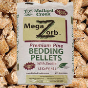 Mallard Creek Mega Zorb Softwood Bedding Pellets, 40 lb. Bag