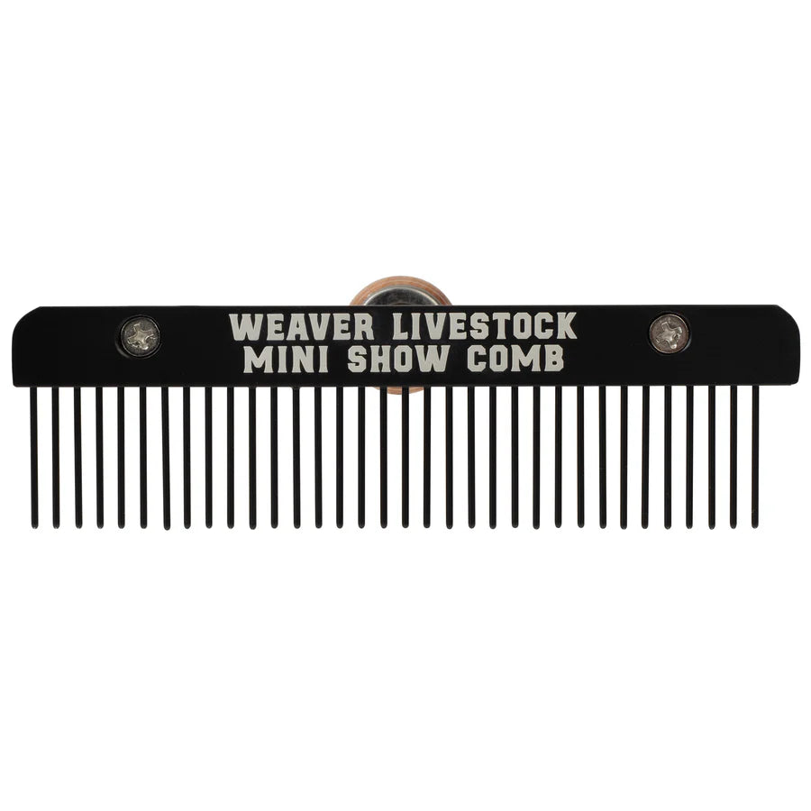 Weaver Livestock Teflon Comb, Mini Show