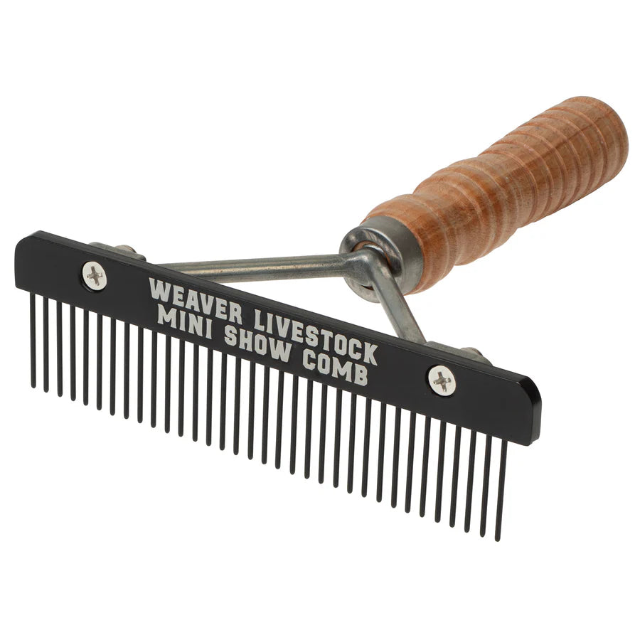 Weaver Livestock Teflon Comb, Mini Show