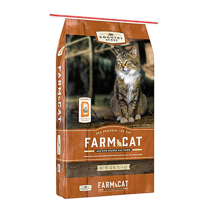 Purina Country Acres Farm Cat, 40 lb. Bag