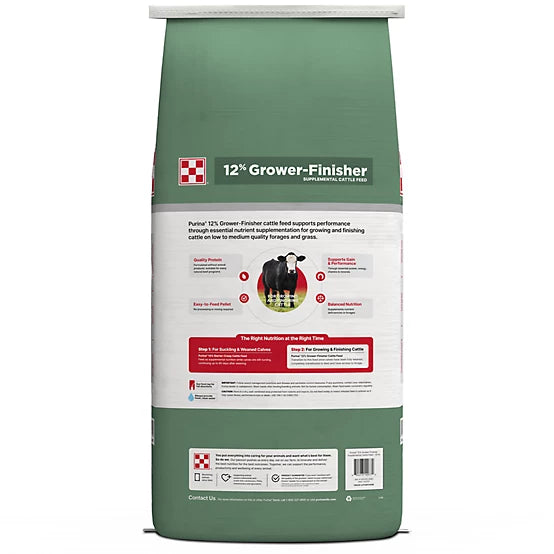 Purina Cattle Grower/Finisher 12, 50 lb