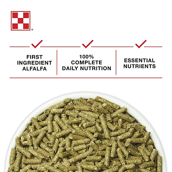 Purina Complete Pelleted Alfalfa Rabbit Food, 50 lb. Bag