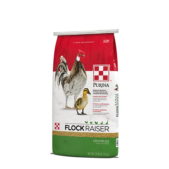 Purina Flock Raiser Crumbles Poultry Feed