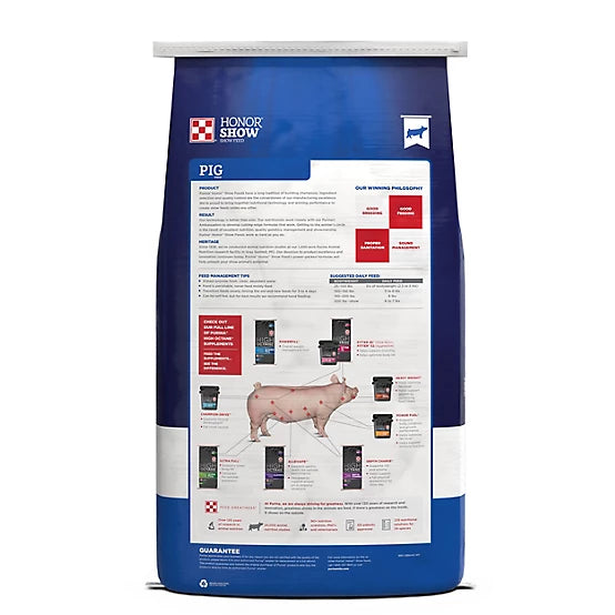 Purina Honor Show FIRST WEAN 319 DEN35 Pig Feed, 50 lb. Bag, Pallet 40 Bags