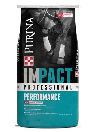 Purina Impact Professional Performance Horse Feed, 50 lb. Bag
