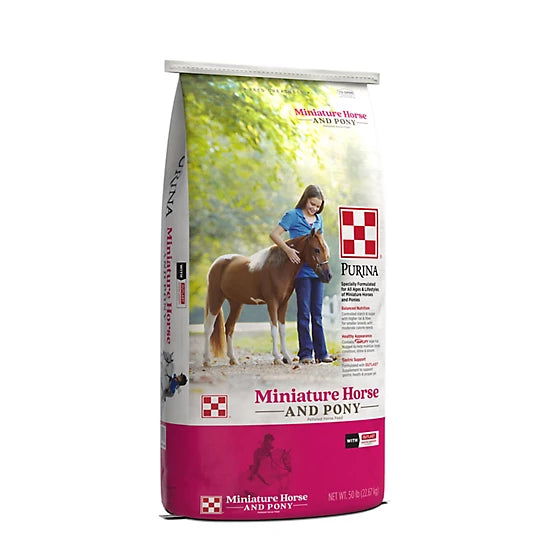 Purina Miniature Horse and Pony Feed, 50 lb. Bag