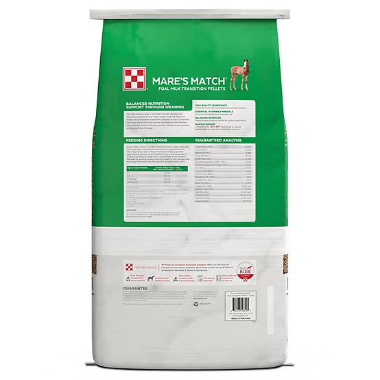 Purina Mare's Match Milk Replacer Pellets, 25 lb.