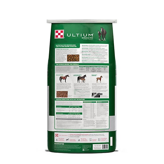 Purina Ultium Growth Formula Horse Feed, 50 lb. Bag