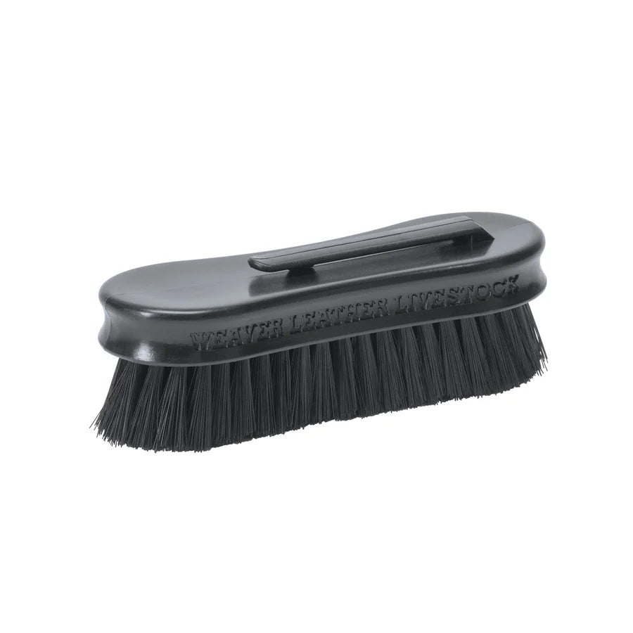 Weaver Livestock Pig Face Brush, Plastic Handle
