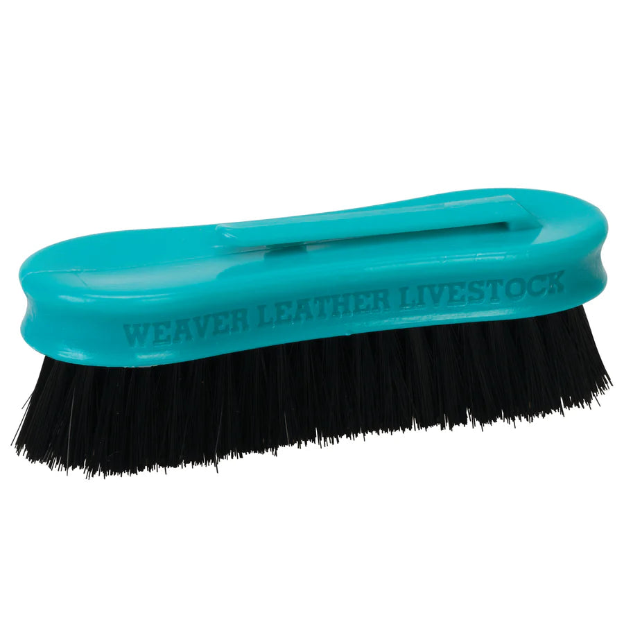 Weaver Livestock Pig Face Brush, Plastic Handle