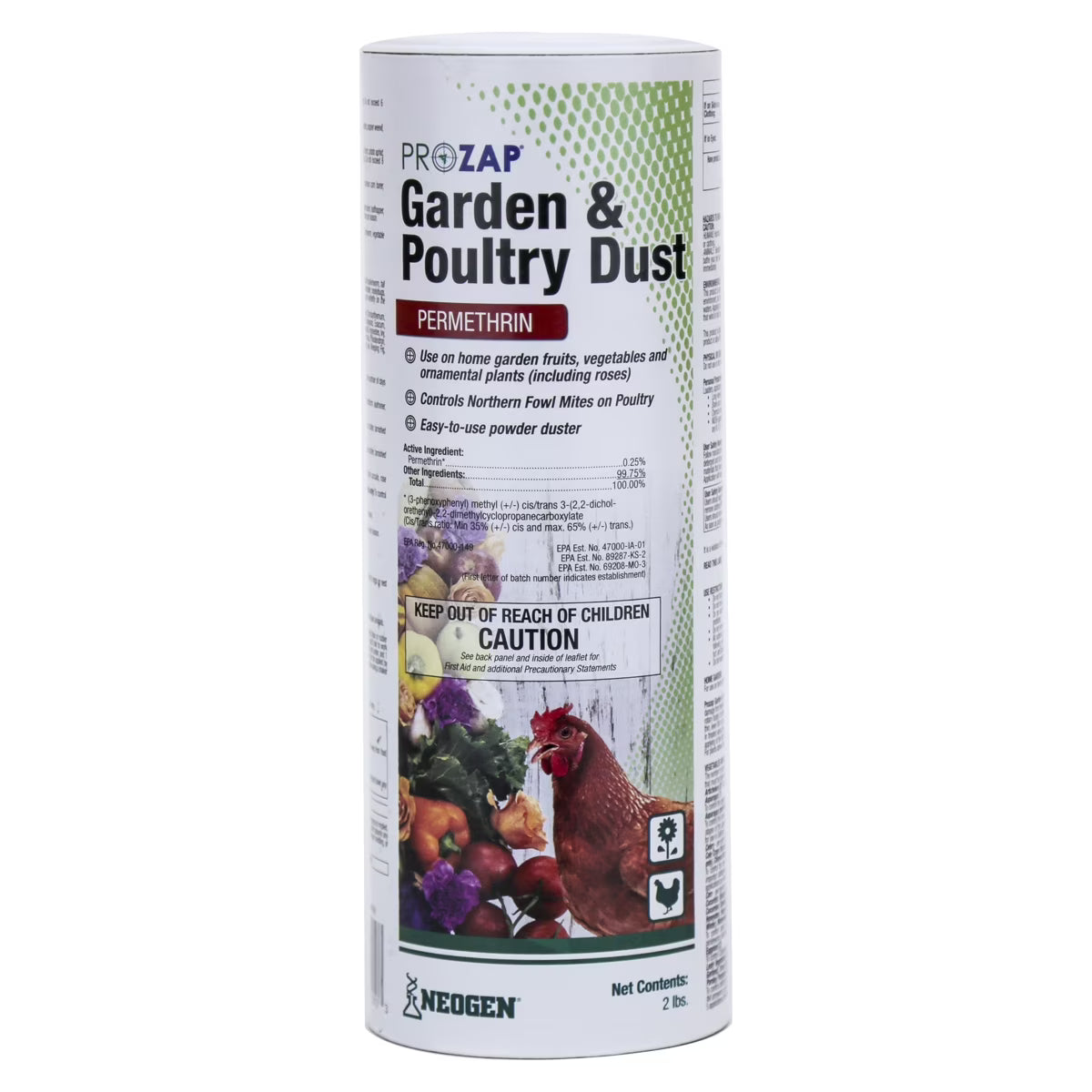Prozap Garden & Poultry Dust, 2 lbs