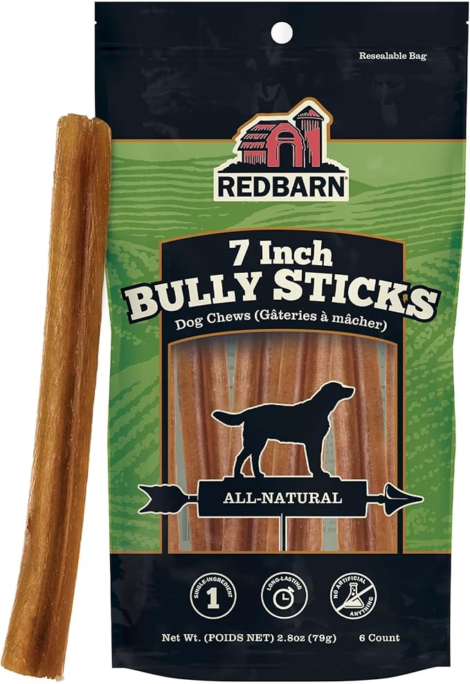 Redbarn Premium Bully Sticks Dog Treat, 1 count