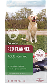 Red Flannel Adult Formula Dog Food, 40 lb. Bag