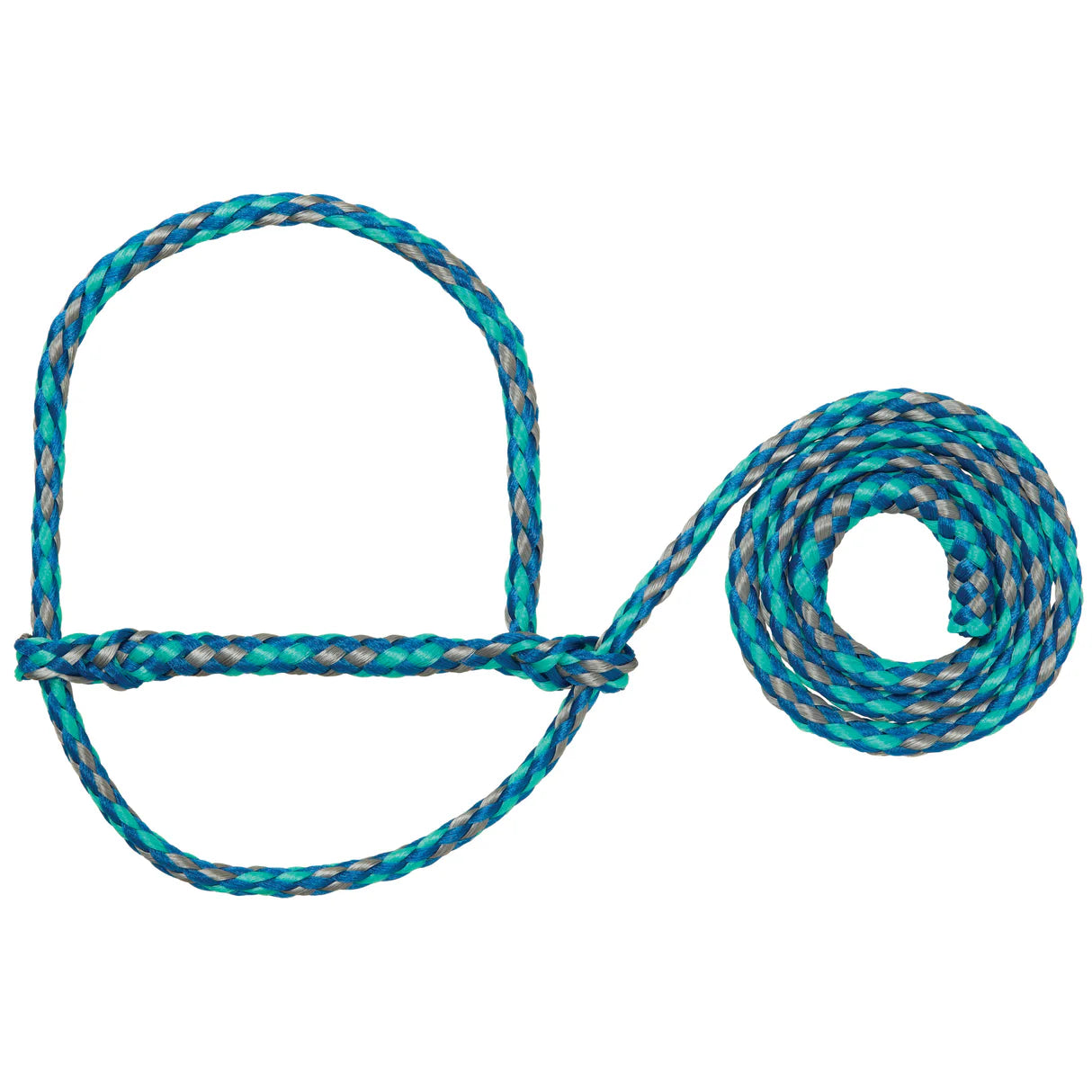 Weaver Livestock Poly Rope Halter, Pink/Coral/Mint