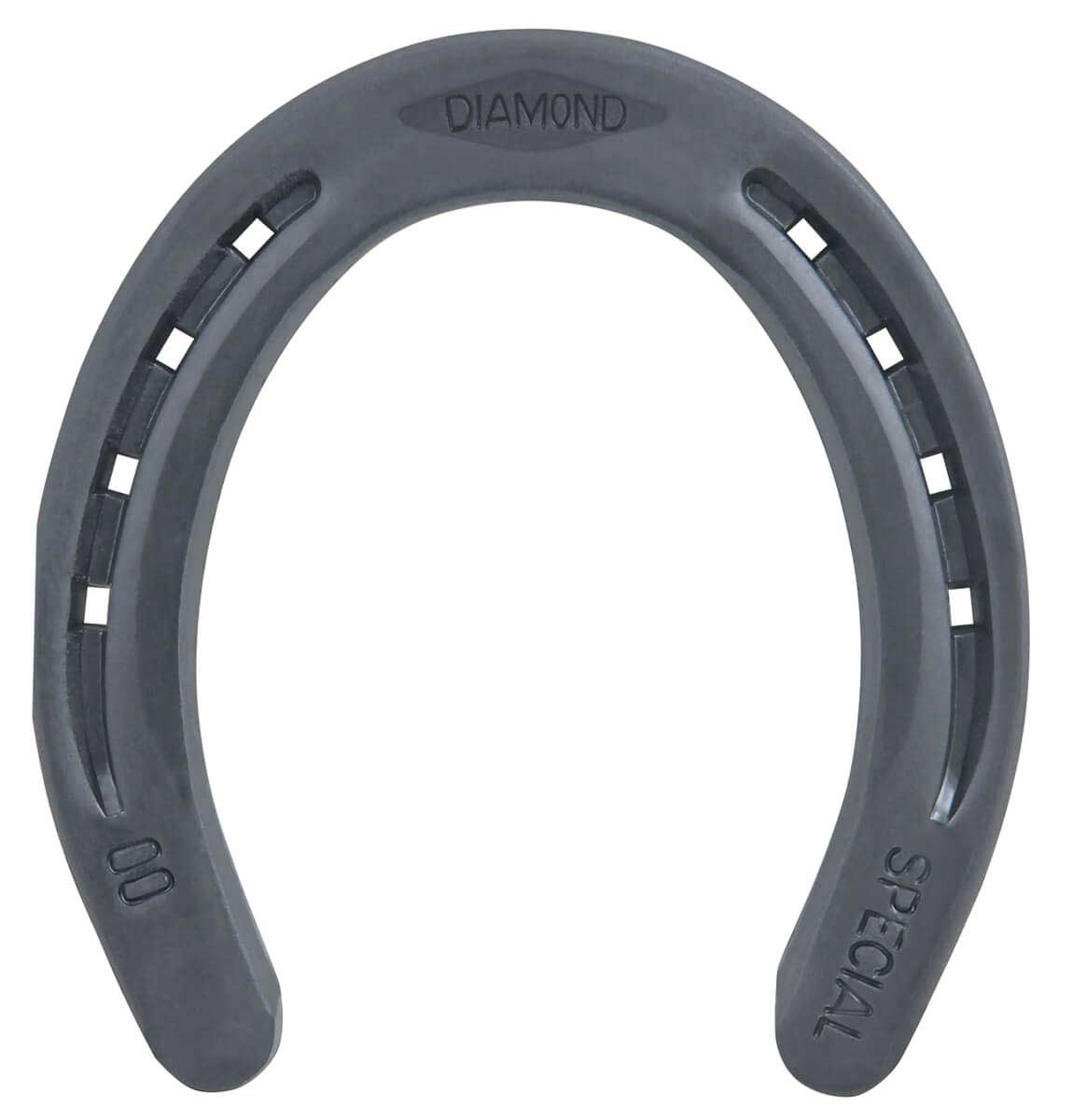 Diamond Farrier Plain Special Horseshoe, 2 ct