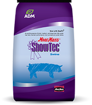 ADM Moorman's ShowTec Pig Feed Burst Starter, 50 lb. Bag, Pallet 40 Bags