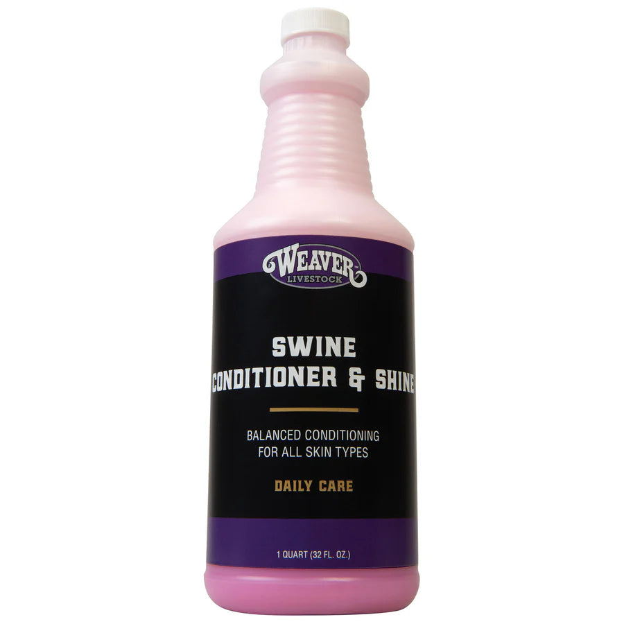 Weaver Livestock Swine Conditioner and Shine, 1 Quart