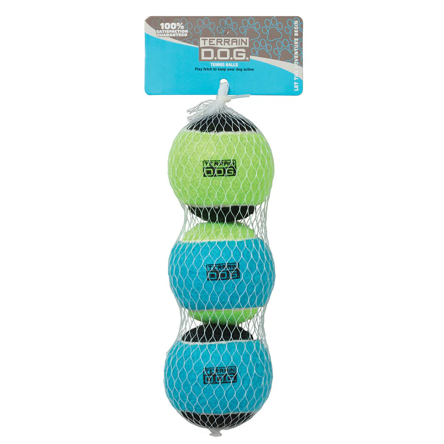 Terrain D.O.G. Tennis Balls Dog Toys