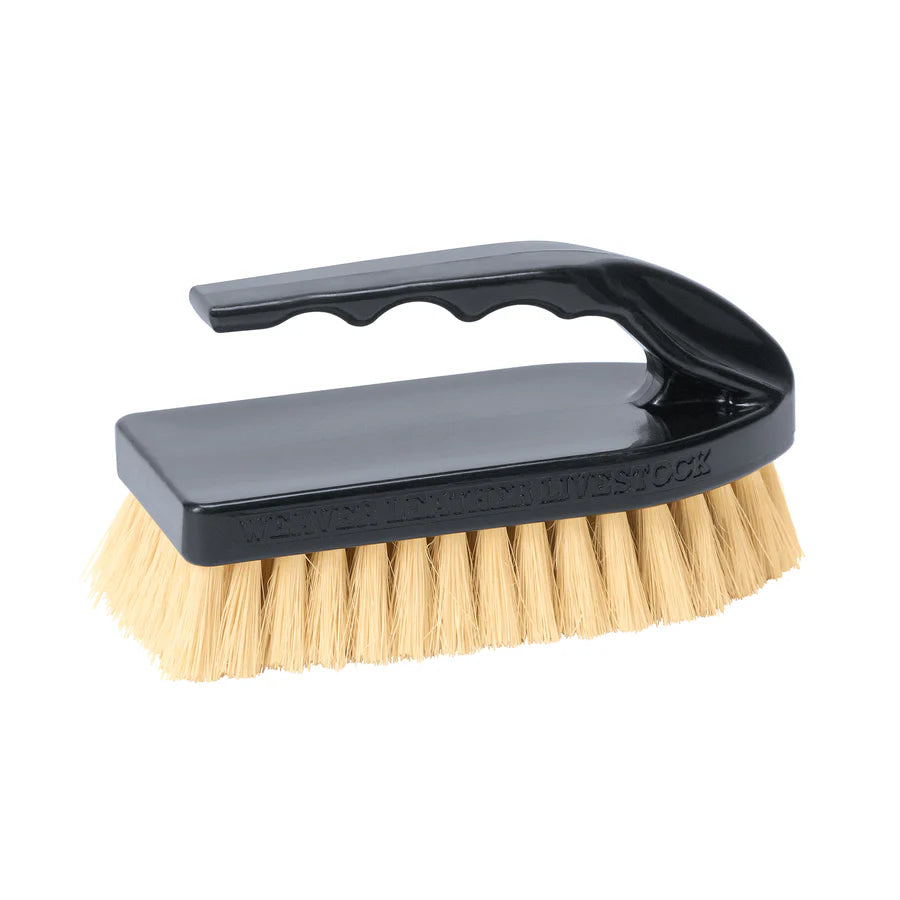 Weaver Livestock Plastic Tampico Pig Brush with Handle