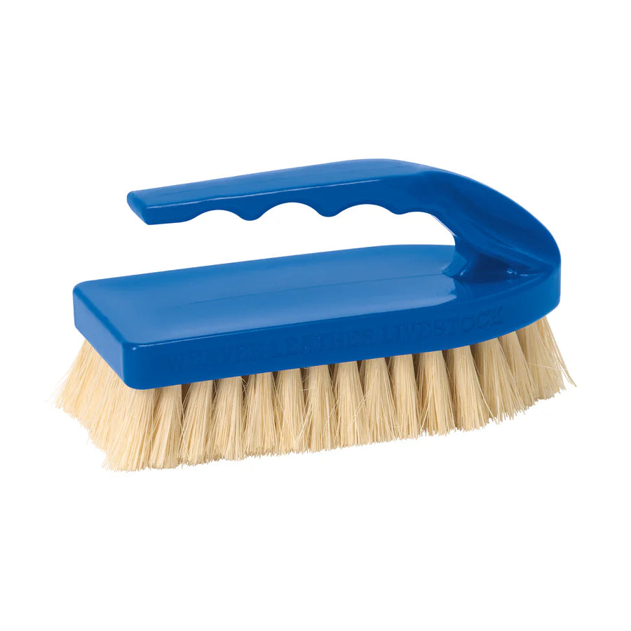 Weaver Livestock Plastic Tampico Pig Brush with Handle