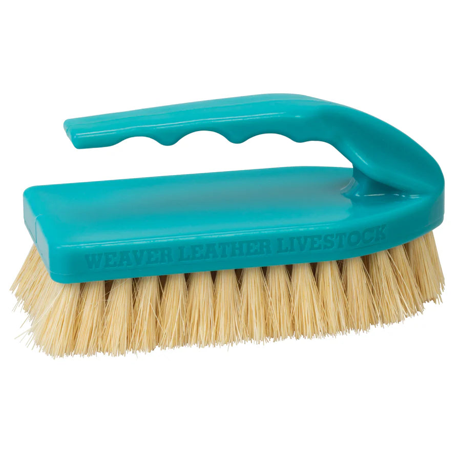 Weaver Livestock Plastic Tampico Pig Brush with Handle