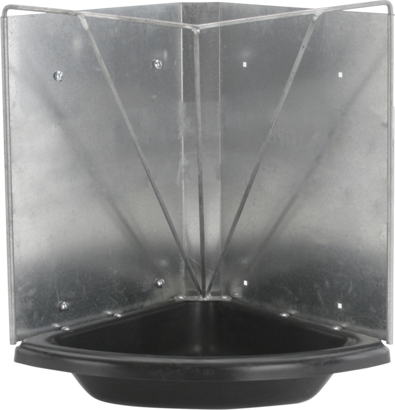 Tarter Corner Galvanized Hay & Grain Feeder