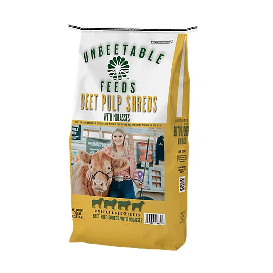 Unbeetable Feeds Beet Pulp Shreds with Molasses