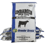 Umbarger Cattle Feed Breeder Grower, 50 lb. Bag, Pallet 40 Bags