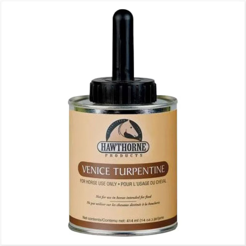Hawthorne Products Horse First Aid Venice Turpentine with Brush, 14 oz
